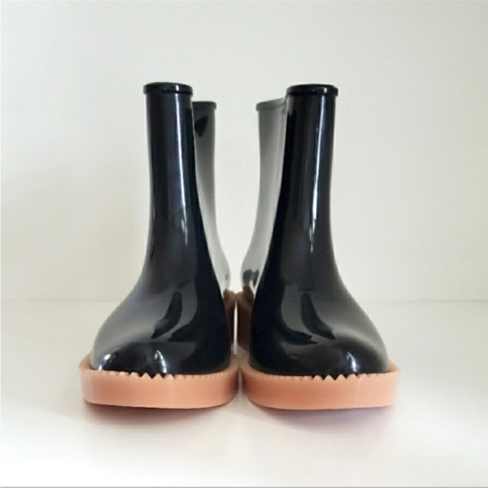 MELISSA Rain Drop Water Resistant Black Boot, size US9 | EUR40, NWOB - Picture 3 of 10